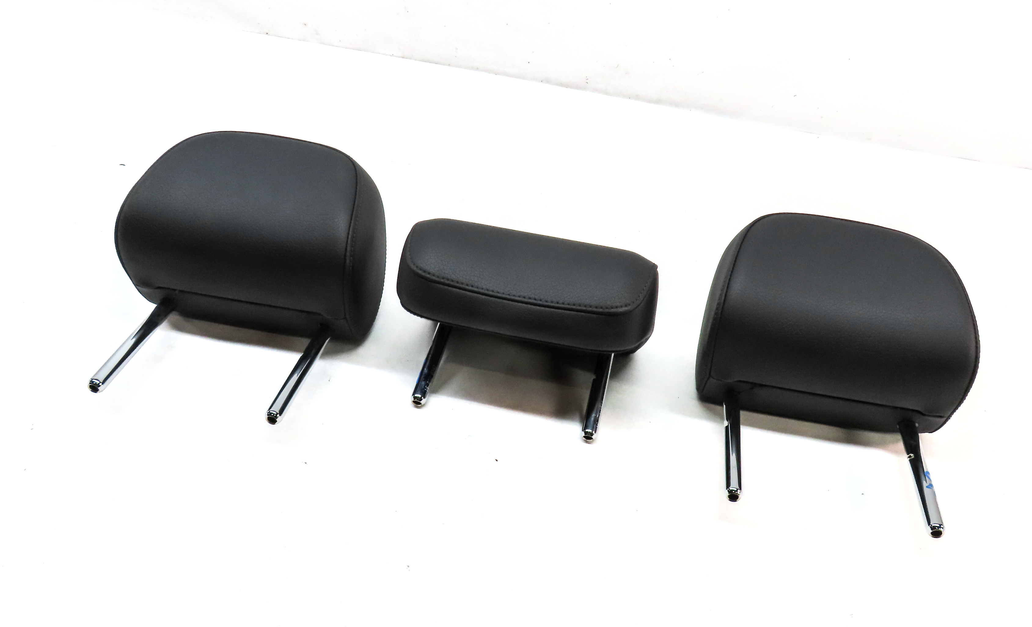2015-2020 AUDI A3 (8V) REAR SEAT LEFT CENTER & RIGHT HEADREST SET-3 — exact item pictured
